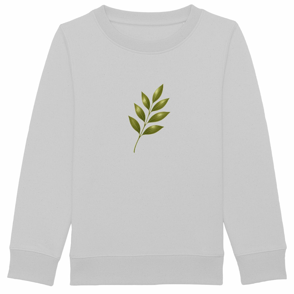 Sweat-shirt Epais Enfant - Nature Fragile et Élégante - face_gris
