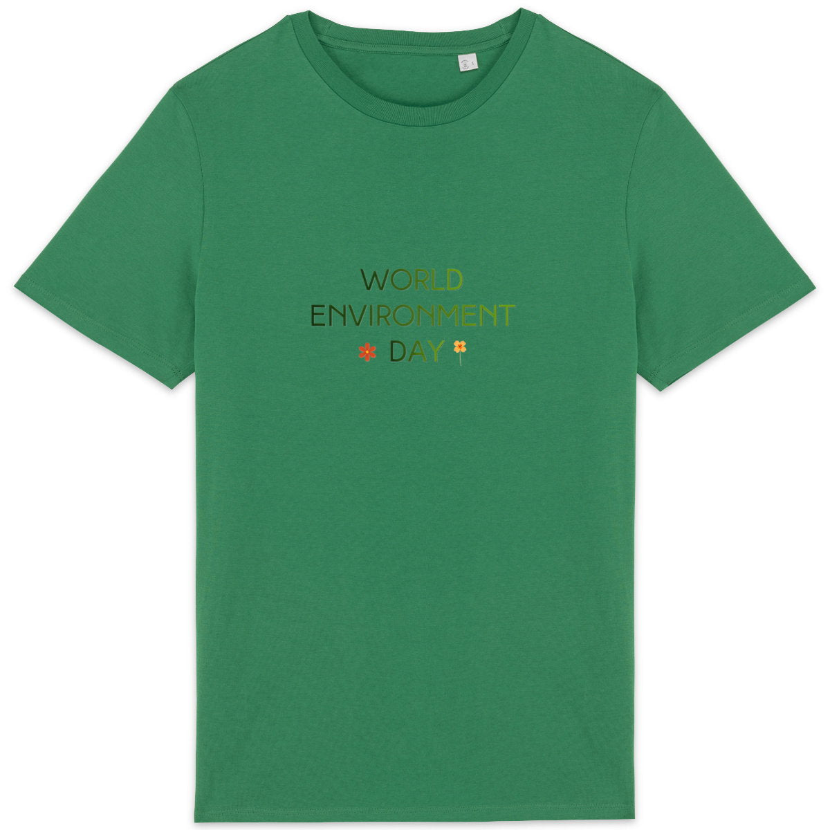 T-shirt unisexe léger : Célébrez la Journée Mondiale de l'Environnement - face_0