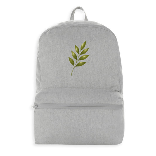 Sac à dos 100 % recyclé : Élégance Naturelle - face_0