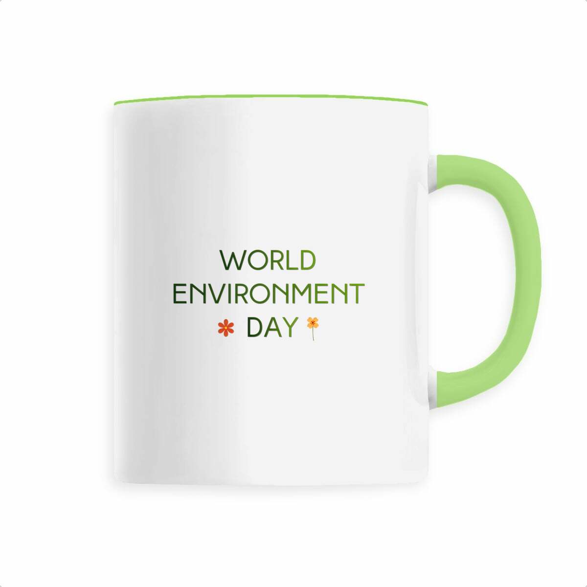 Mug céramique - Célébrez la Journée mondiale de l'environnement - face_0
