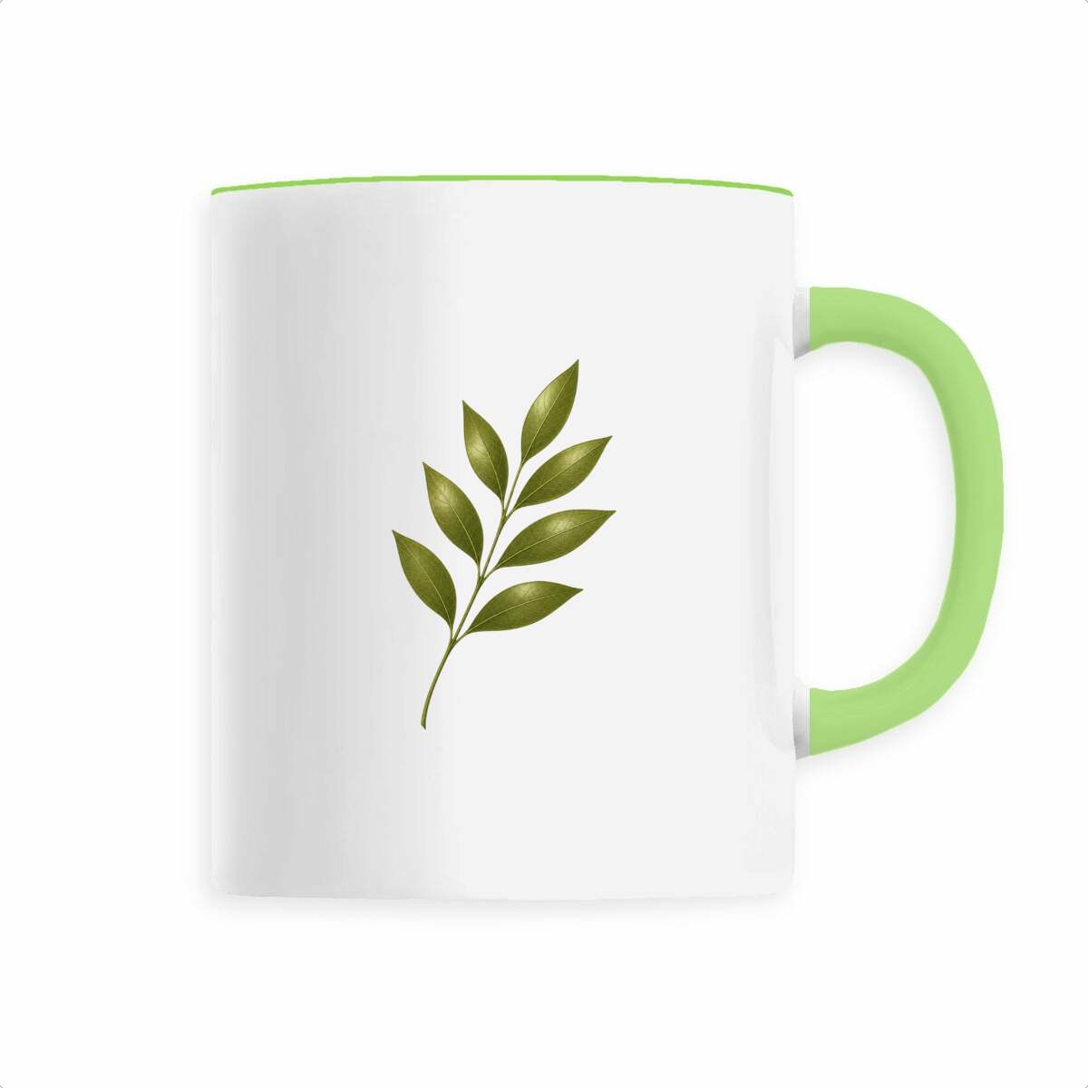 Mug céramique : Éveillez vos sens avec la fragilité de la nature - face_0