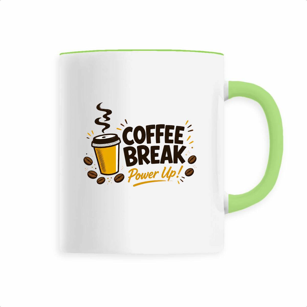 Mug céramique - Pause café - face_0