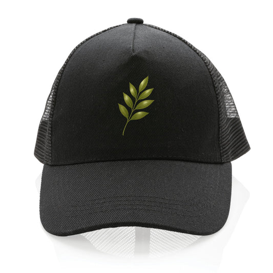 Casquette Trucker 100% recyclée : Évoquez la beauté de la nature - face_0