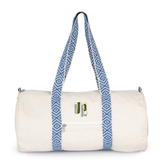 Sac Polochon : Élégance en Gris et Vert Olive - face_0