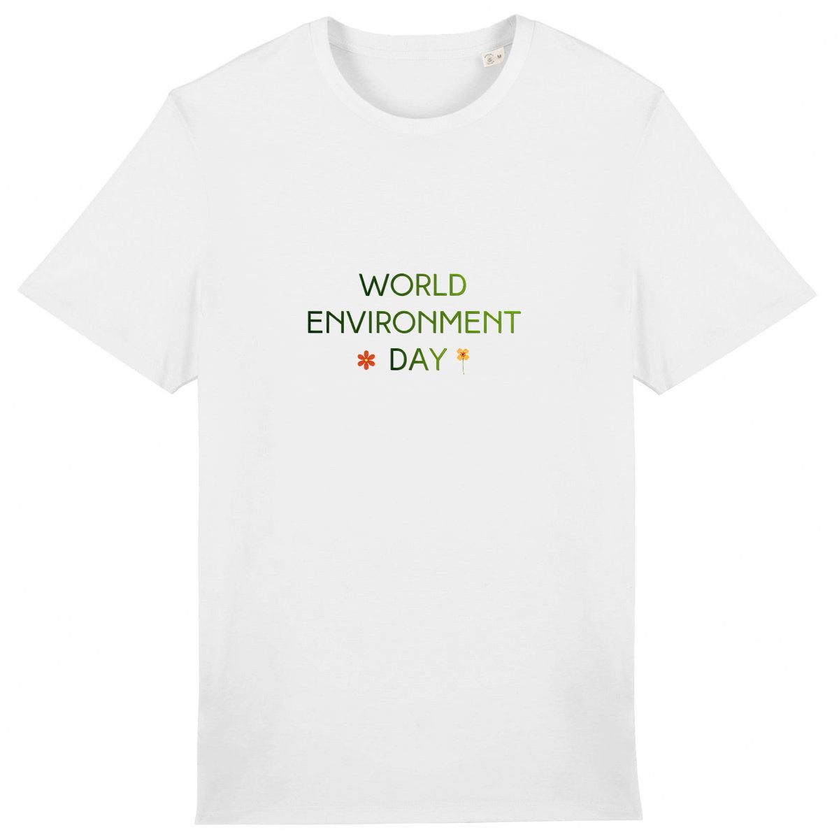 T-shirt Unisexe épais pour la Journée mondiale de l'environnement - face_0