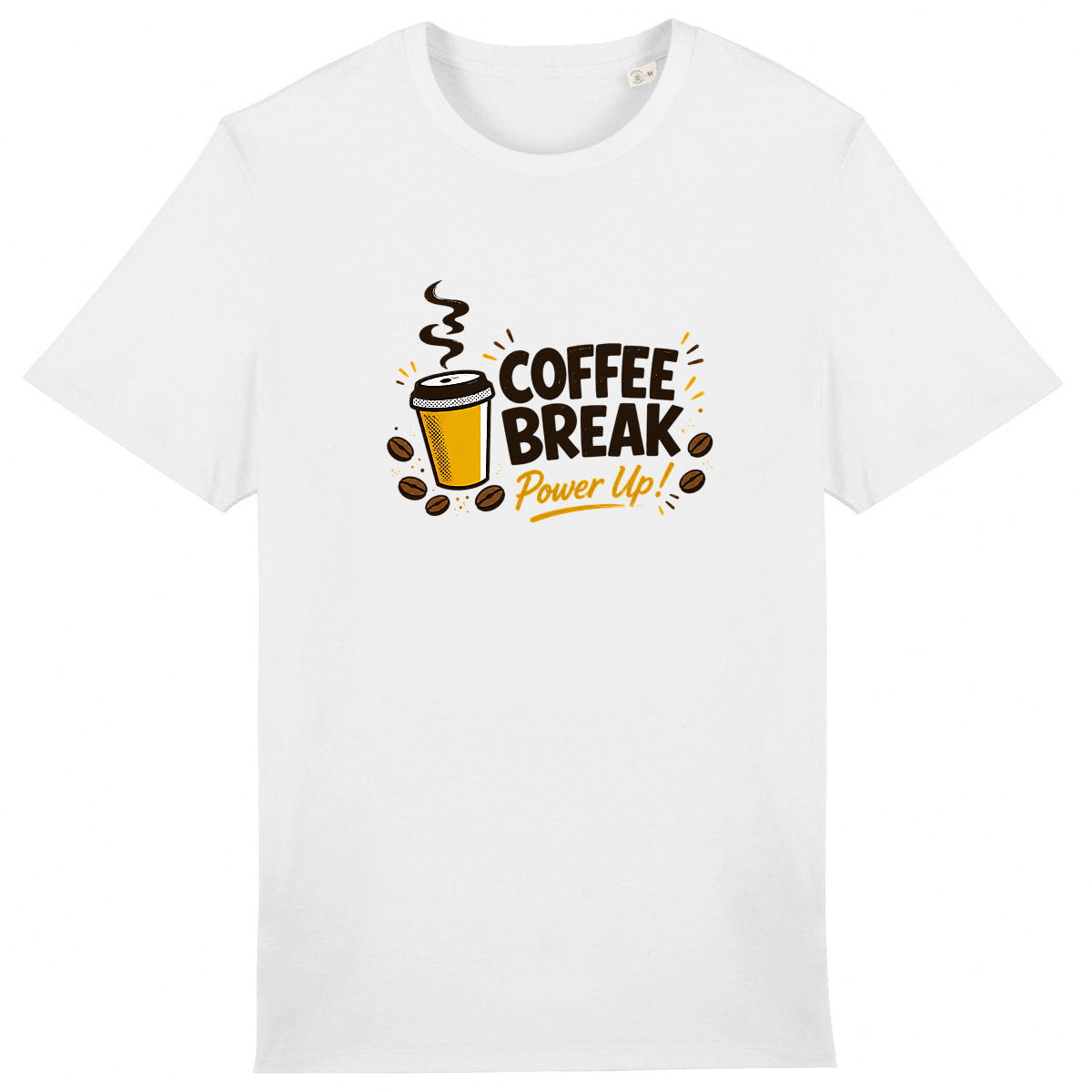 T-shirt Unisexe épais - Pause café - face_0