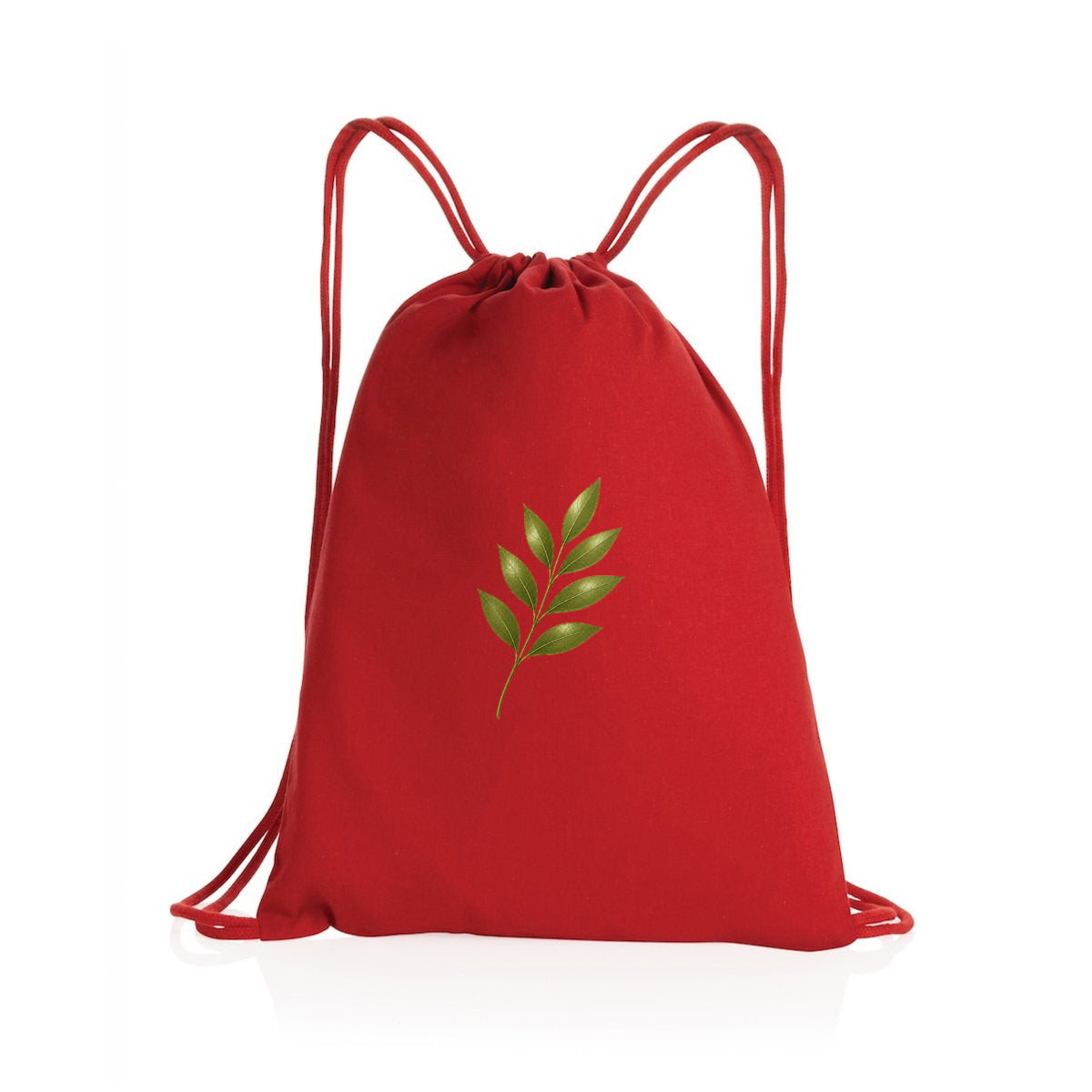 Sac à dos à cordelettes recyclé - Nature Éternelle - face_0
