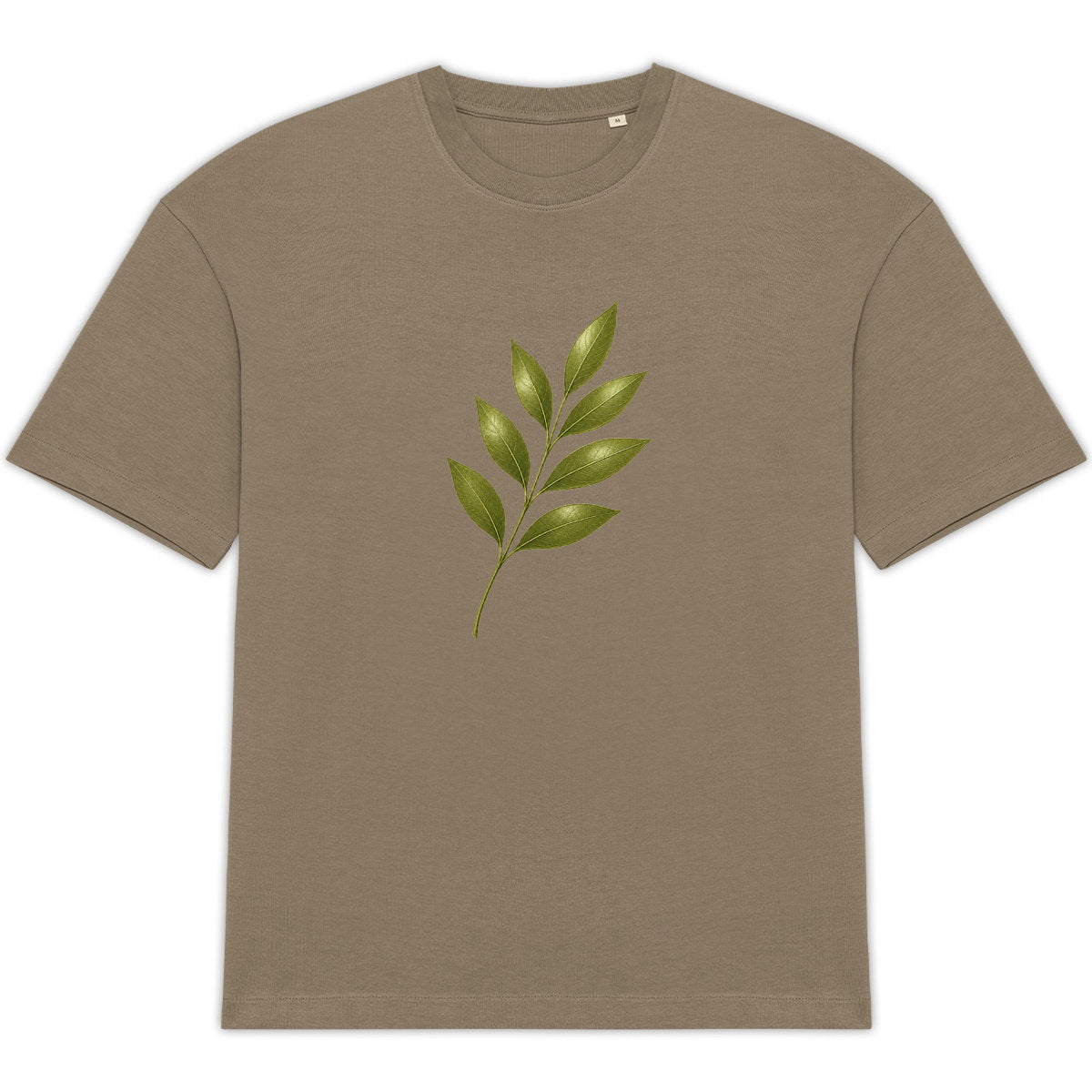 T-shirt Unisexe Oversized - Évoquez la Fragilité de la Nature - face_0