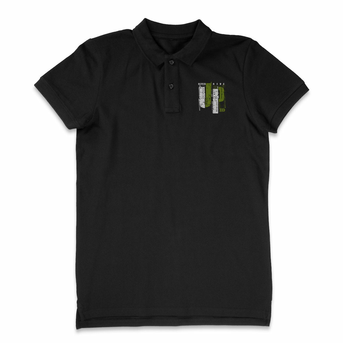 Polo Léger Homme : Élégance en Gris et Vert Olive - face_1