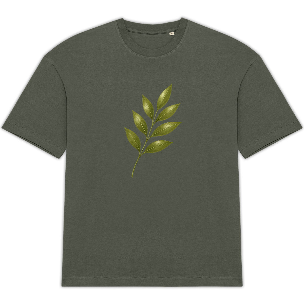 T-shirt Unisexe Oversized - Évoquez la Fragilité de la Nature - face_1