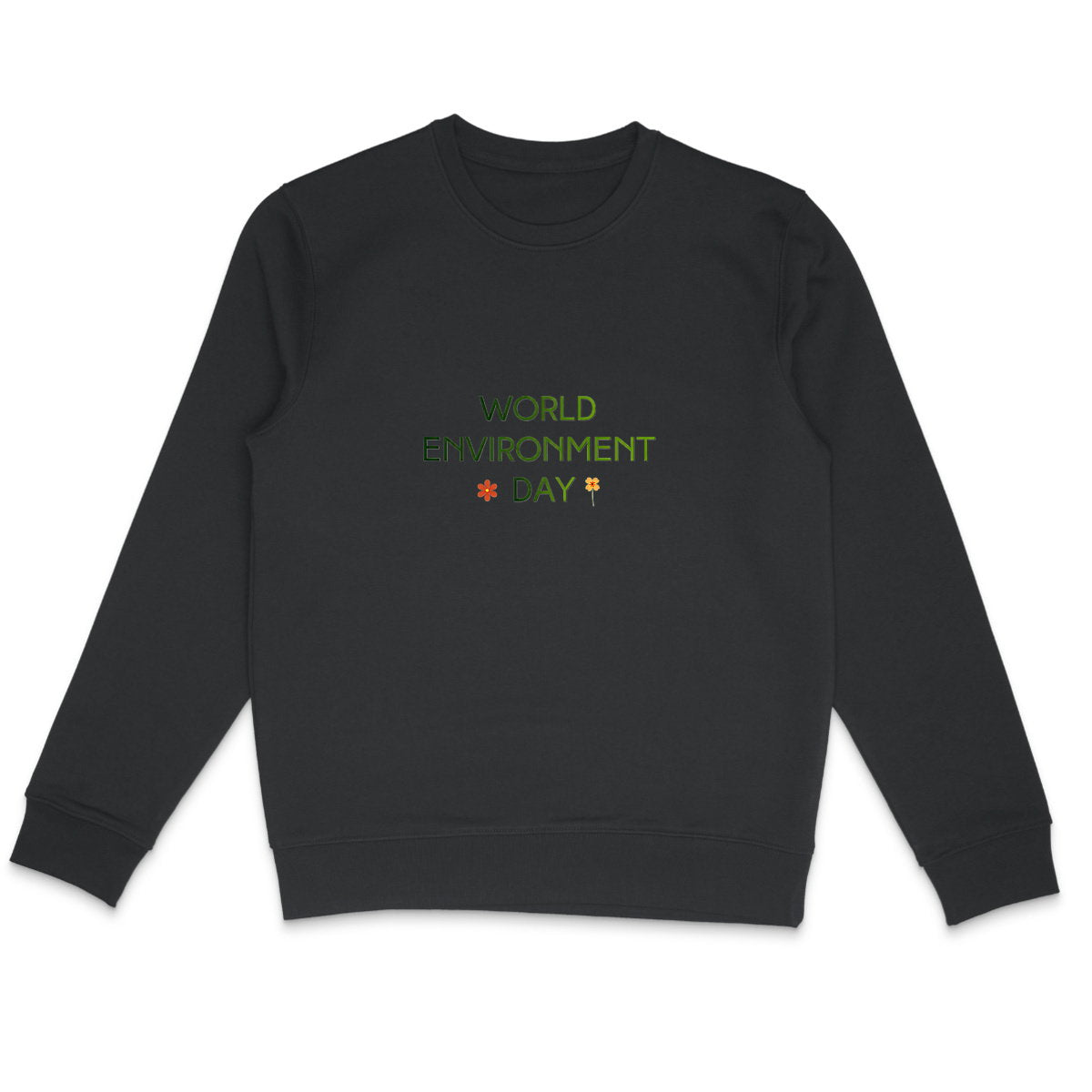 Sweat-shirt Léger Unisexe - Célébrez la Journée Mondiale de l'Environnement - face_1