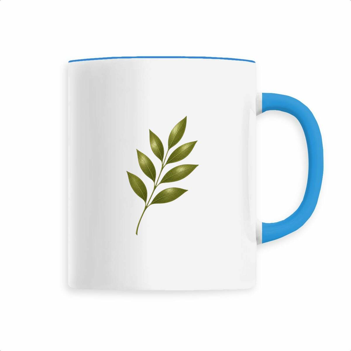 Mug céramique : Éveillez vos sens avec la fragilité de la nature - face_1
