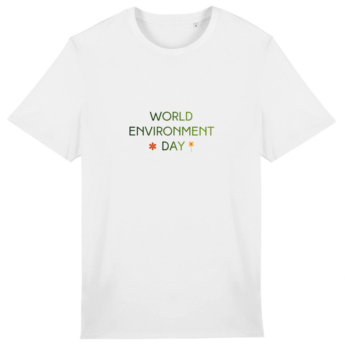 T-shirt unisexe léger : Célébrez la Journée Mondiale de l'Environnement - face_1