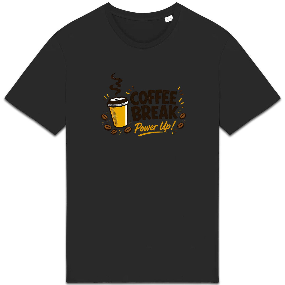 T-shirt Unisexe épais - Pause café - face_1