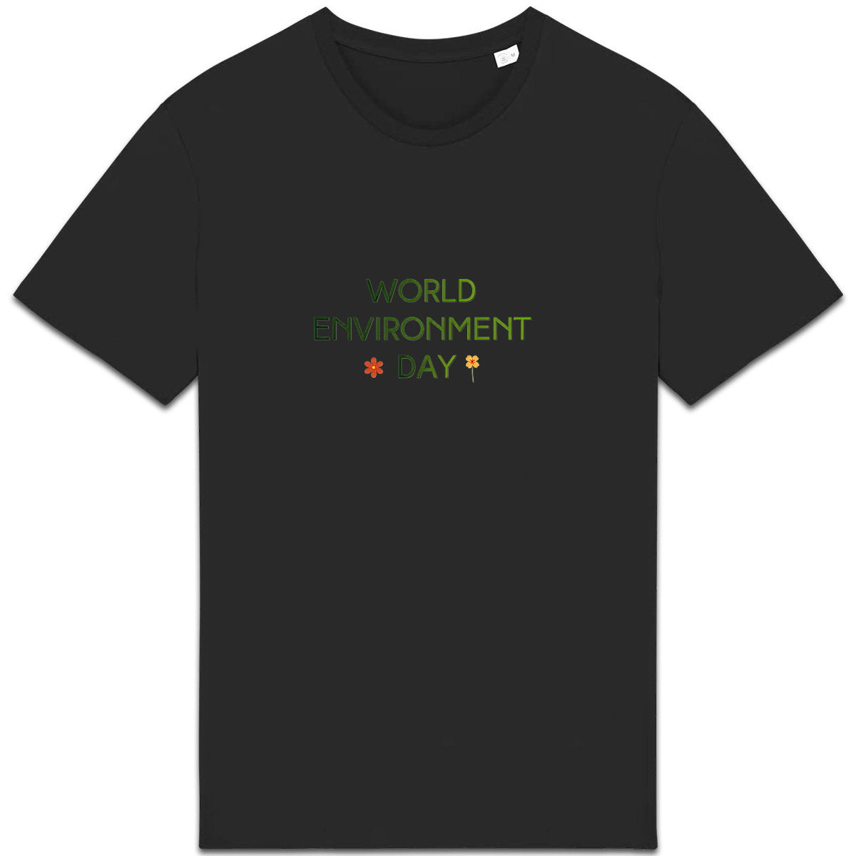 T-shirt Unisexe épais pour la Journée mondiale de l'environnement - face_1