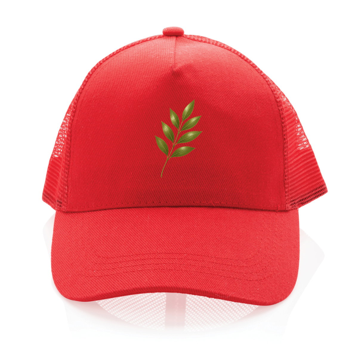 Casquette Trucker 100% recyclée : Évoquez la beauté de la nature - face_2