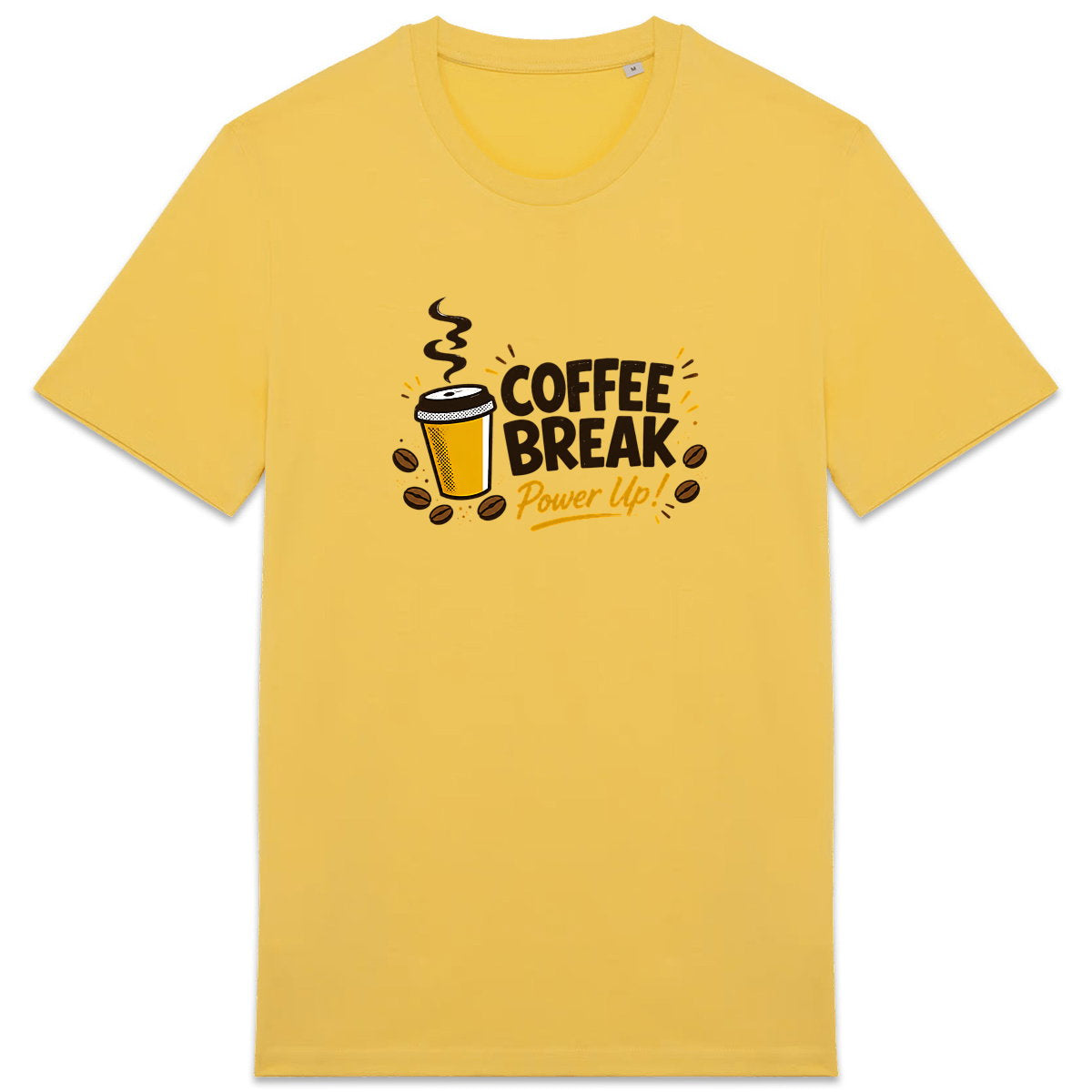 T-shirt Unisexe épais - Pause café - face_2
