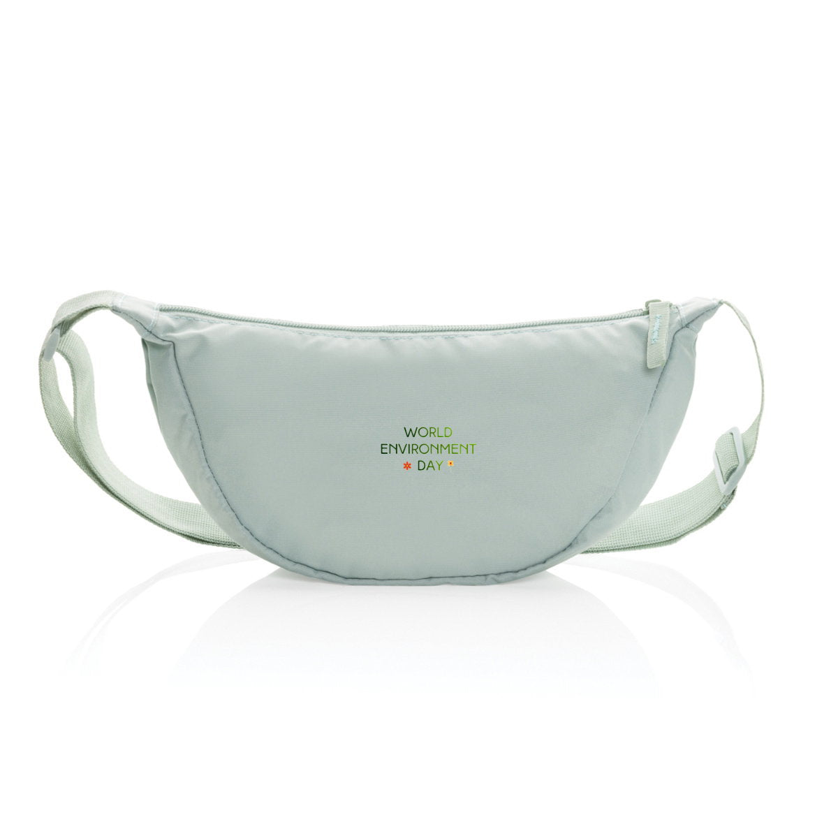 Sac banane en polyester recyclé pour la Journée mondiale de l'environnement - face_2