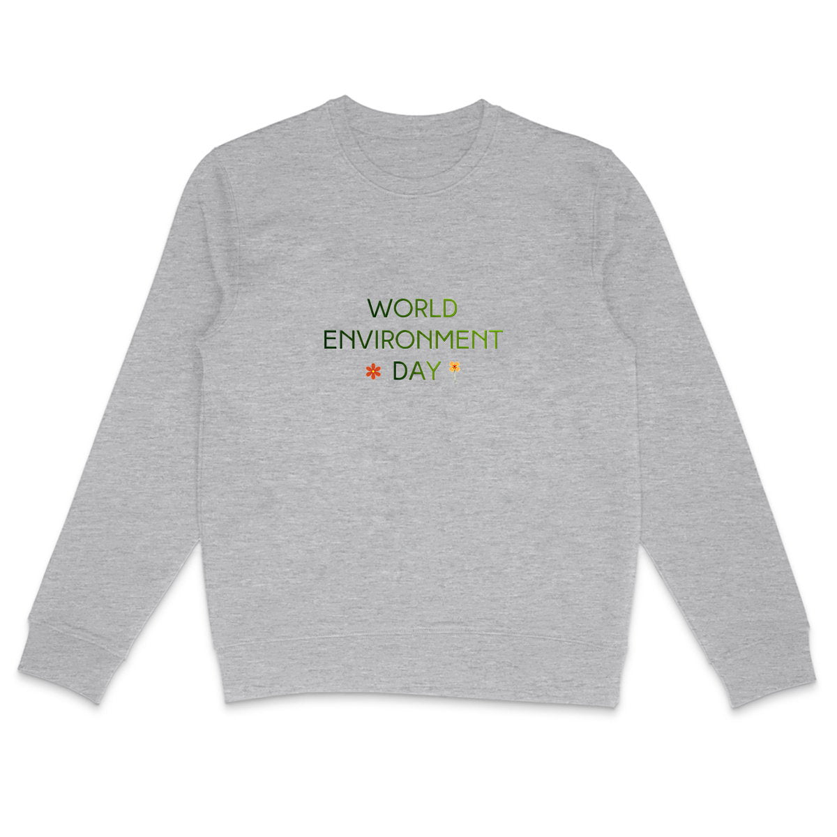 Sweat-shirt Léger Unisexe pour la Journée Mondiale de l'Environnement - face_2