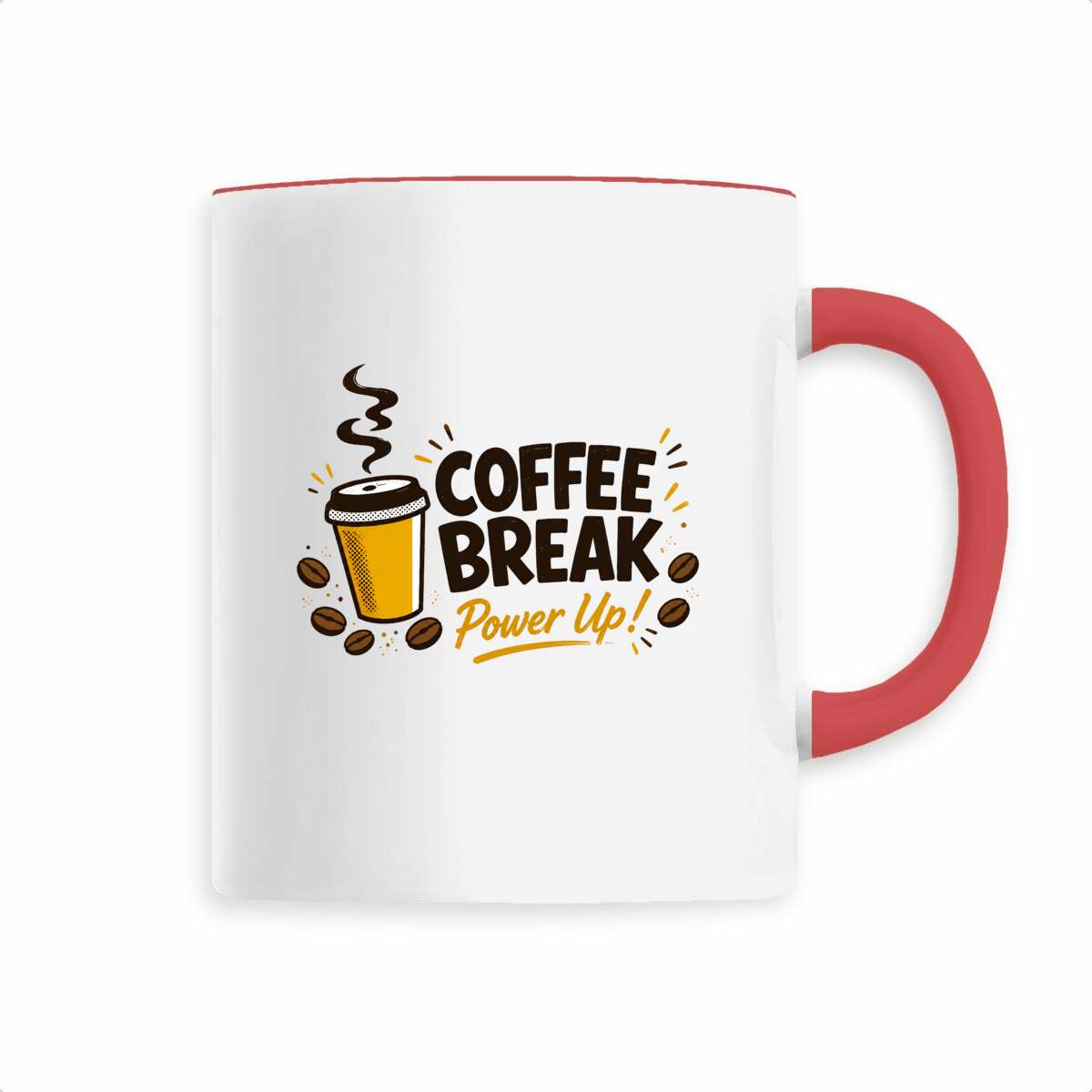 Mug céramique - Pause café - face_2