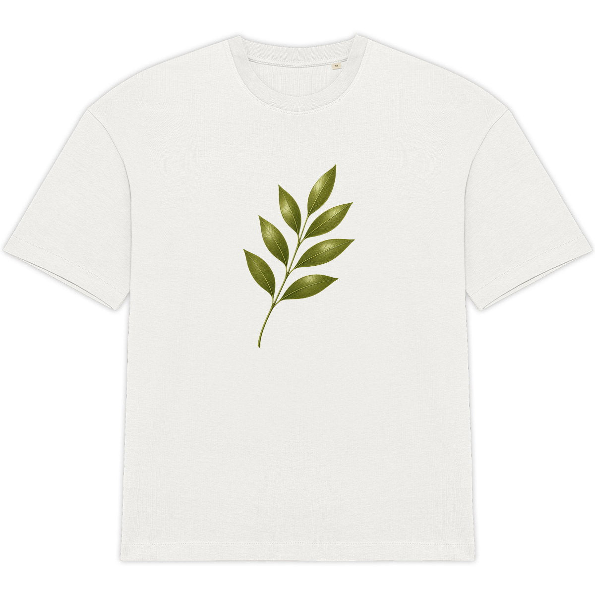 T-shirt Unisexe Oversized - Évoquez la Fragilité de la Nature - face_2