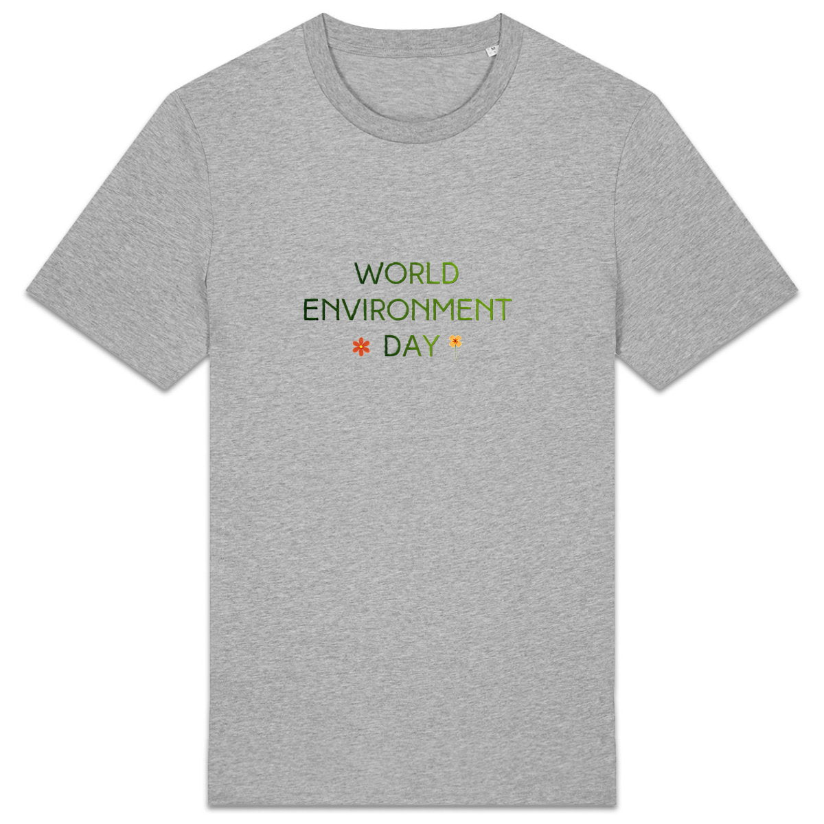T-shirt Unisexe épais pour la Journée de l'Environnement - face_2