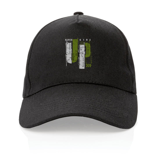 Casquette 100% recyclée : Élégance en gris vert olive - face_3