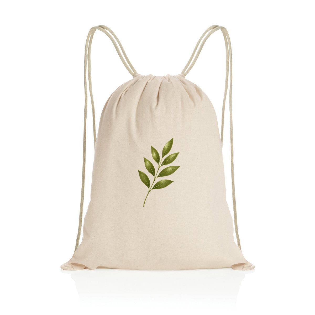 Sac à dos à cordelettes recyclé - Nature Éternelle - face_3