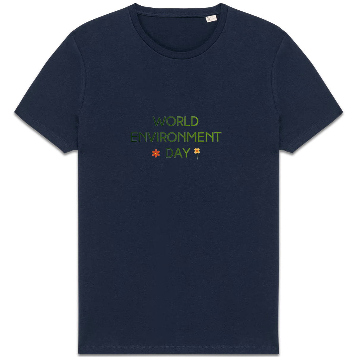 T-shirt Unisexe épais pour la Journée mondiale de l'environnement - face_3