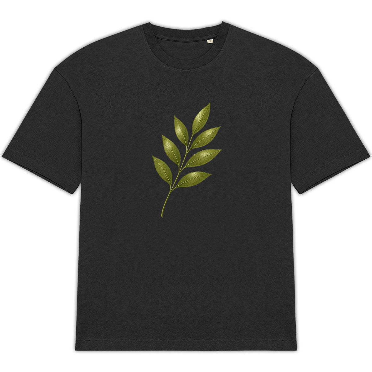T-shirt Unisexe Oversized - Évoquez la Fragilité de la Nature - face_3
