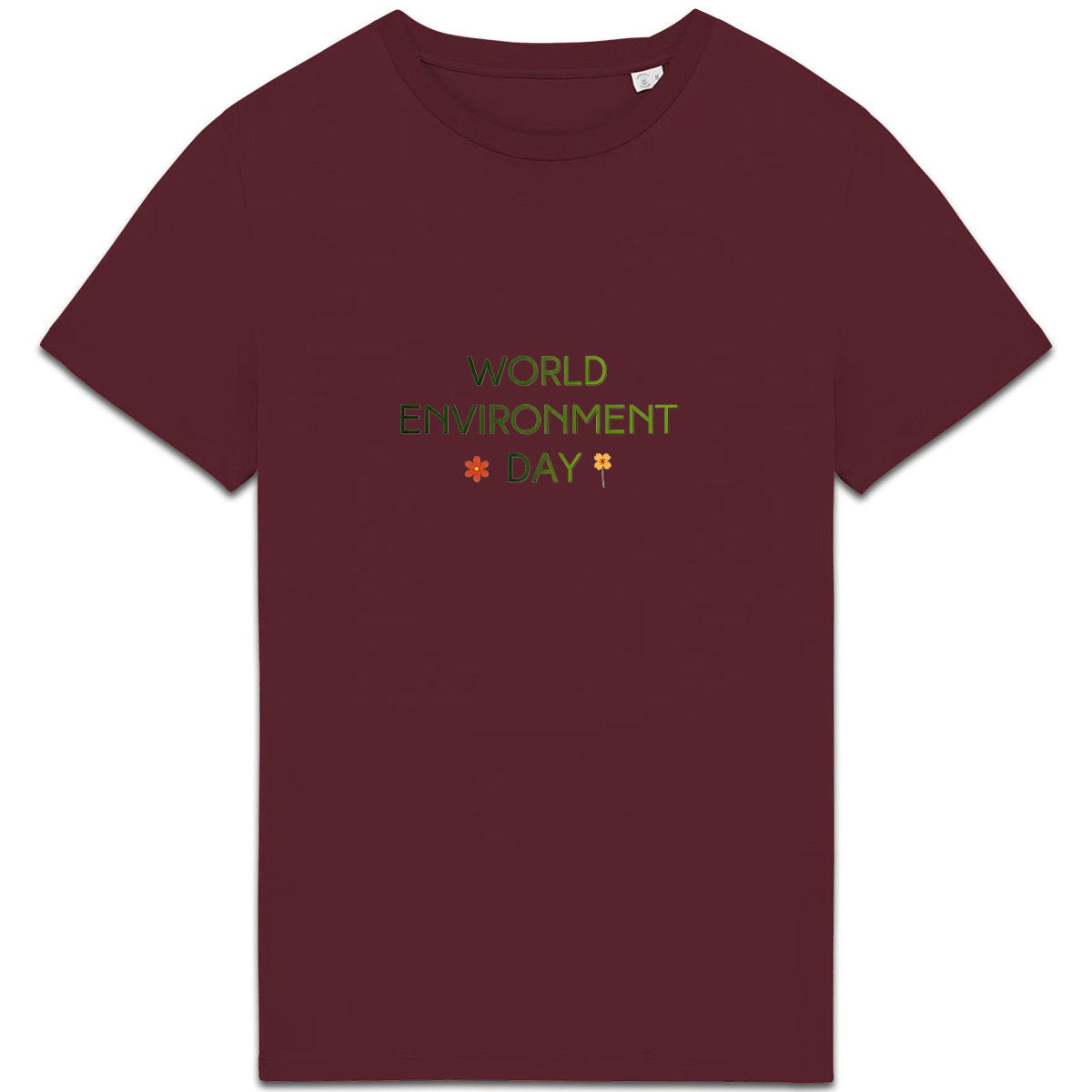 T-shirt Unisexe épais pour la Journée mondiale de l'environnement - face_4
