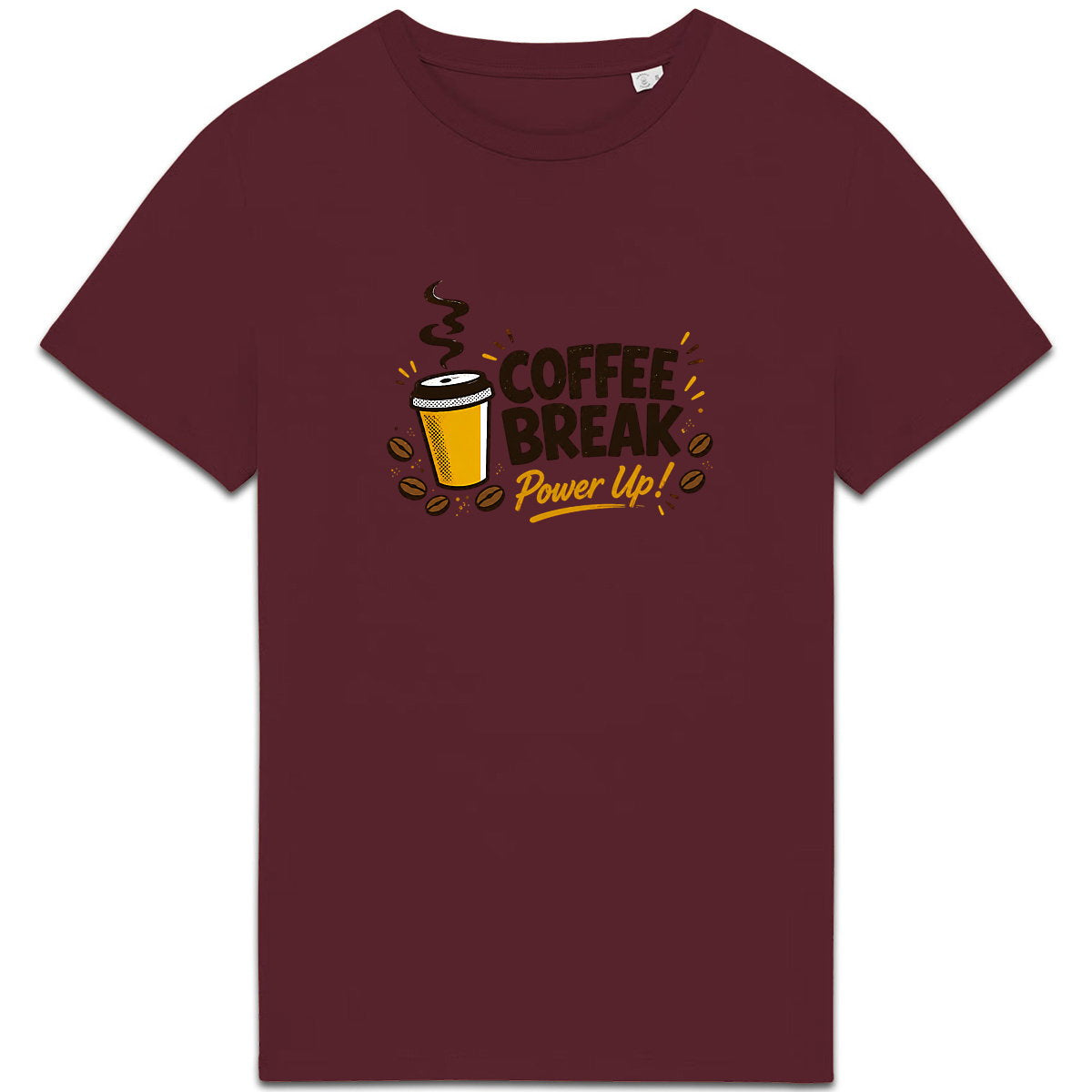 T-shirt Unisexe épais - Pause café - face_4