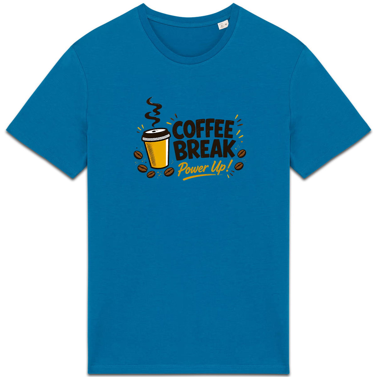 T-shirt Unisexe épais - Pause café - face_5