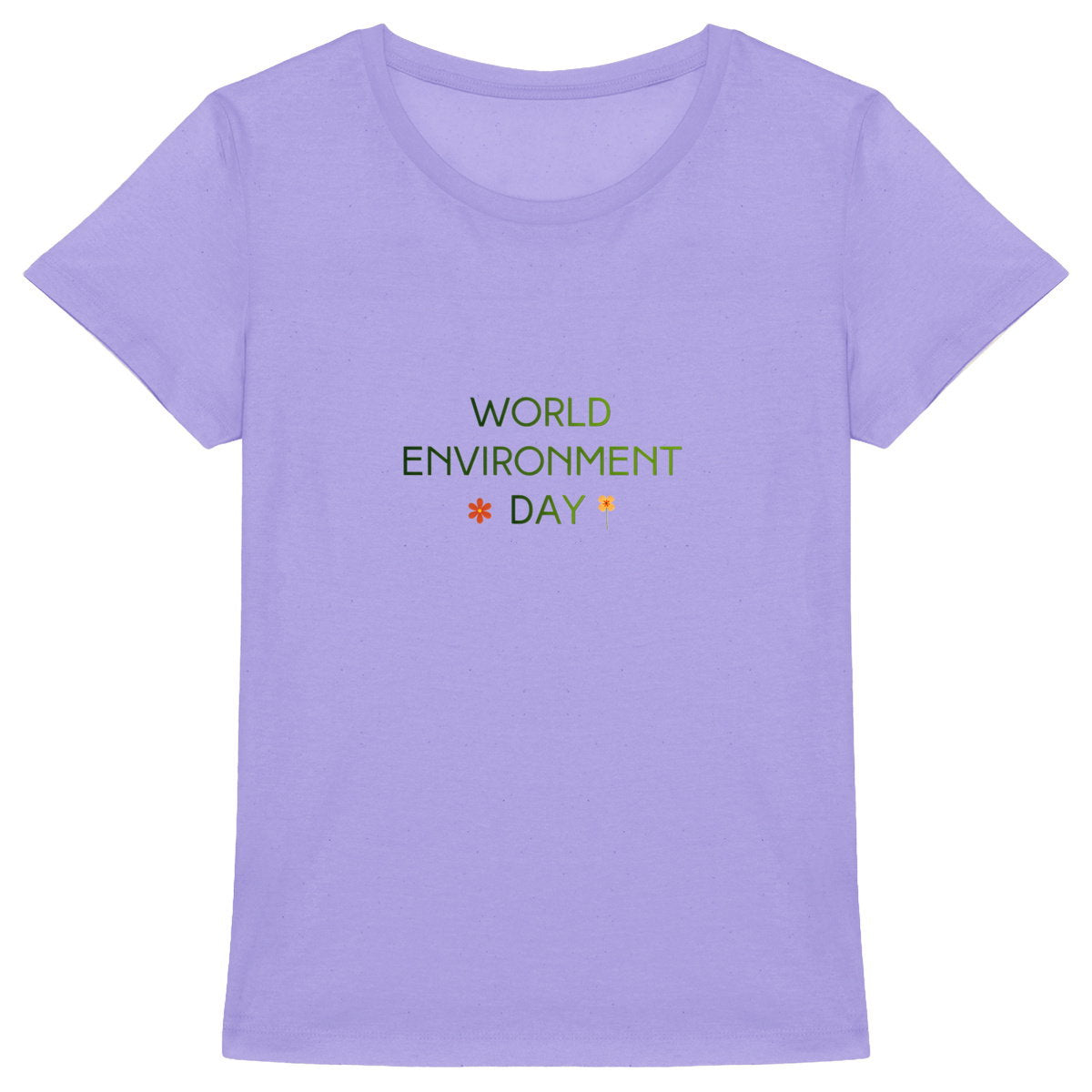 T-shirt Femme Epais : Célébrez la Journée Mondiale de l'Environnement - face_6
