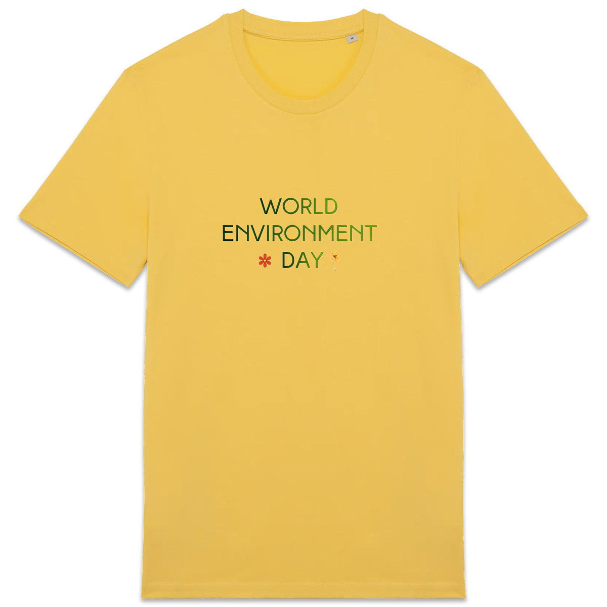 T-shirt Unisexe épais pour la Journée mondiale de l'environnement - face_6