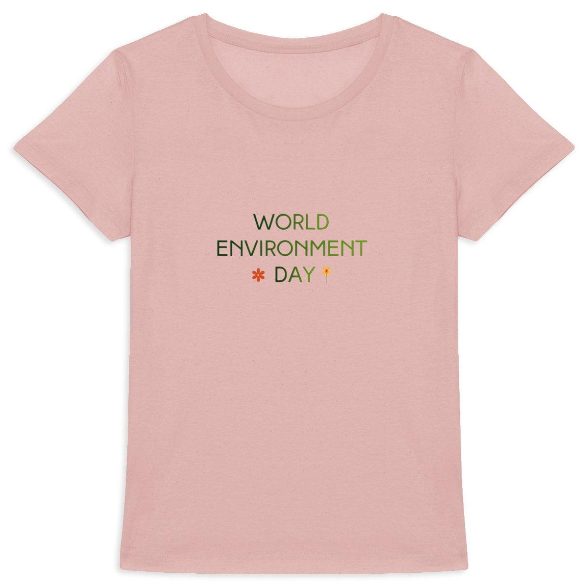 T-shirt Femme Epais : Célébrez la Journée Mondiale de l'Environnement - face_7