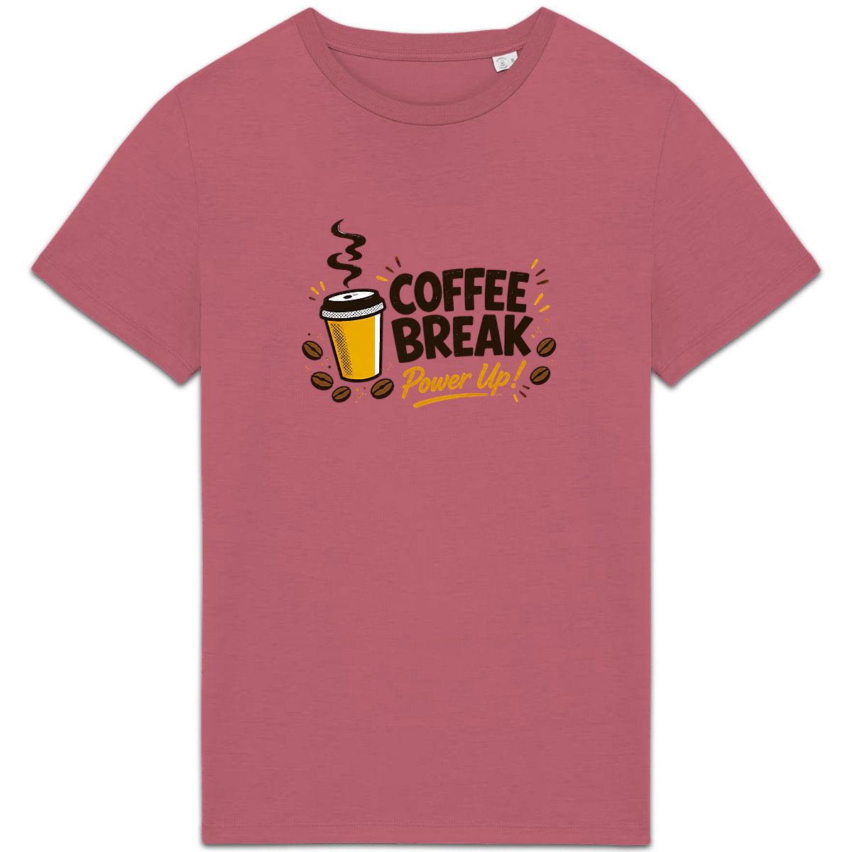T-shirt Unisexe épais - Pause café - face_8