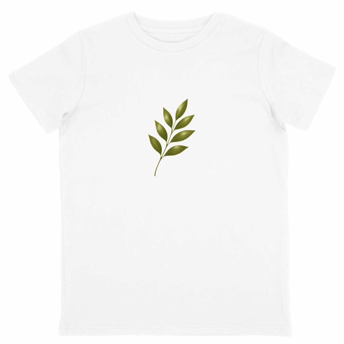 T-shirt Enfant Léger : La Fragilité de la Nature en Couleurs - face_blanc