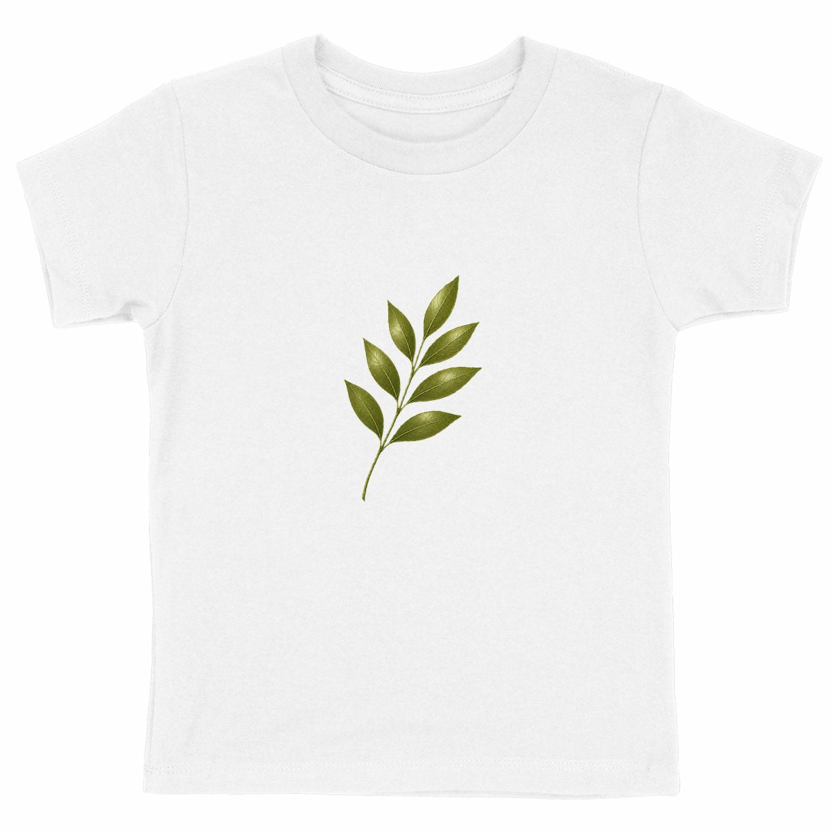 T-shirt Enfant Epais : Nature Fragile et Élégante - face_blanc