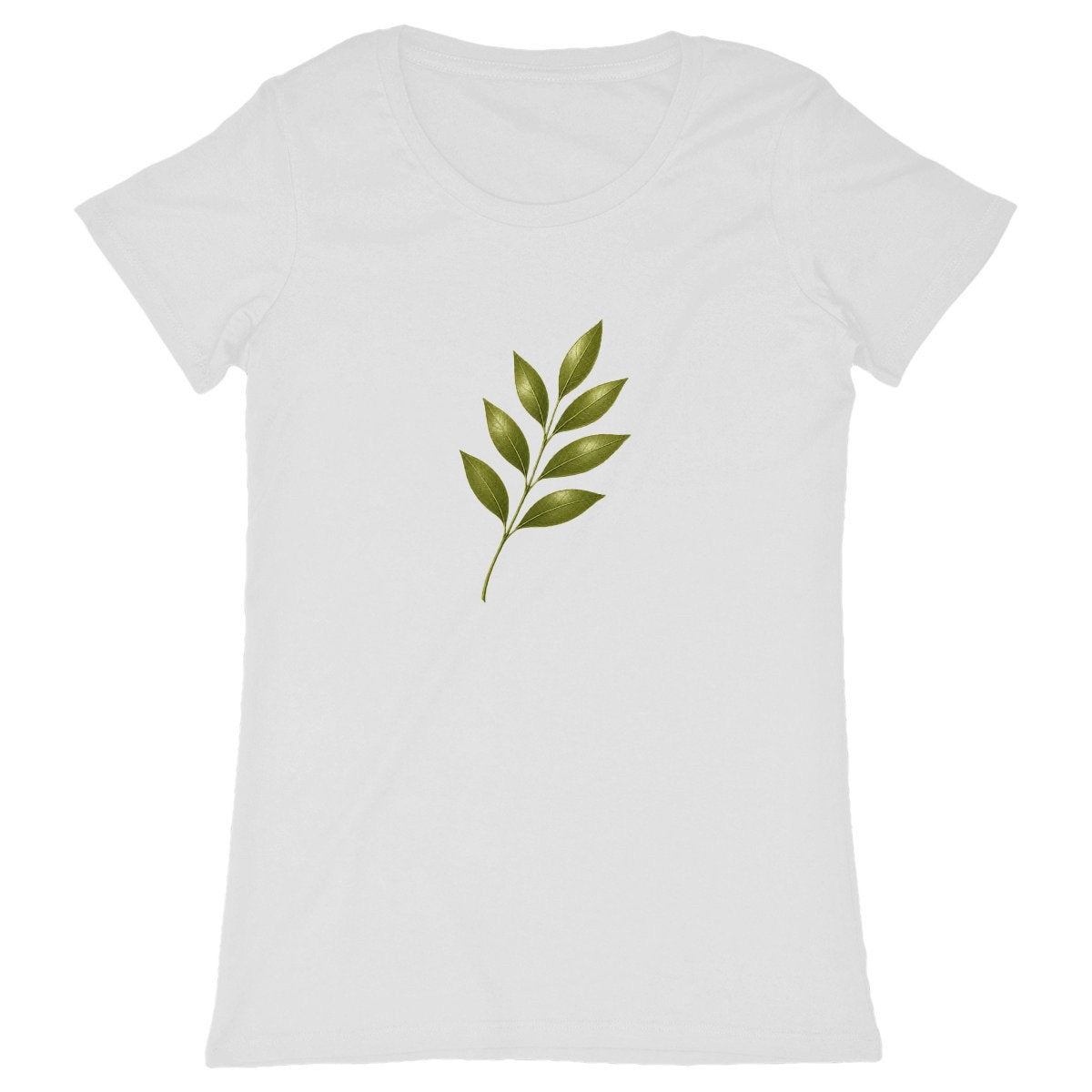 T-shirt Femme Classique - Évoquez la Fragilité de la Nature - face_blanc