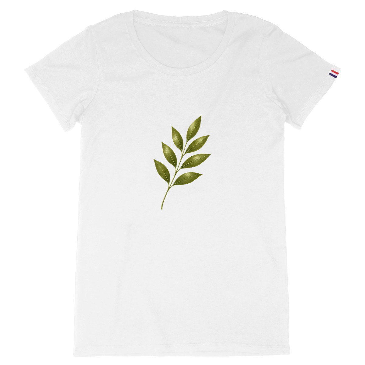 T-shirt Femme Made in France : Évoquez la Fragilité de la Nature - face_blanc