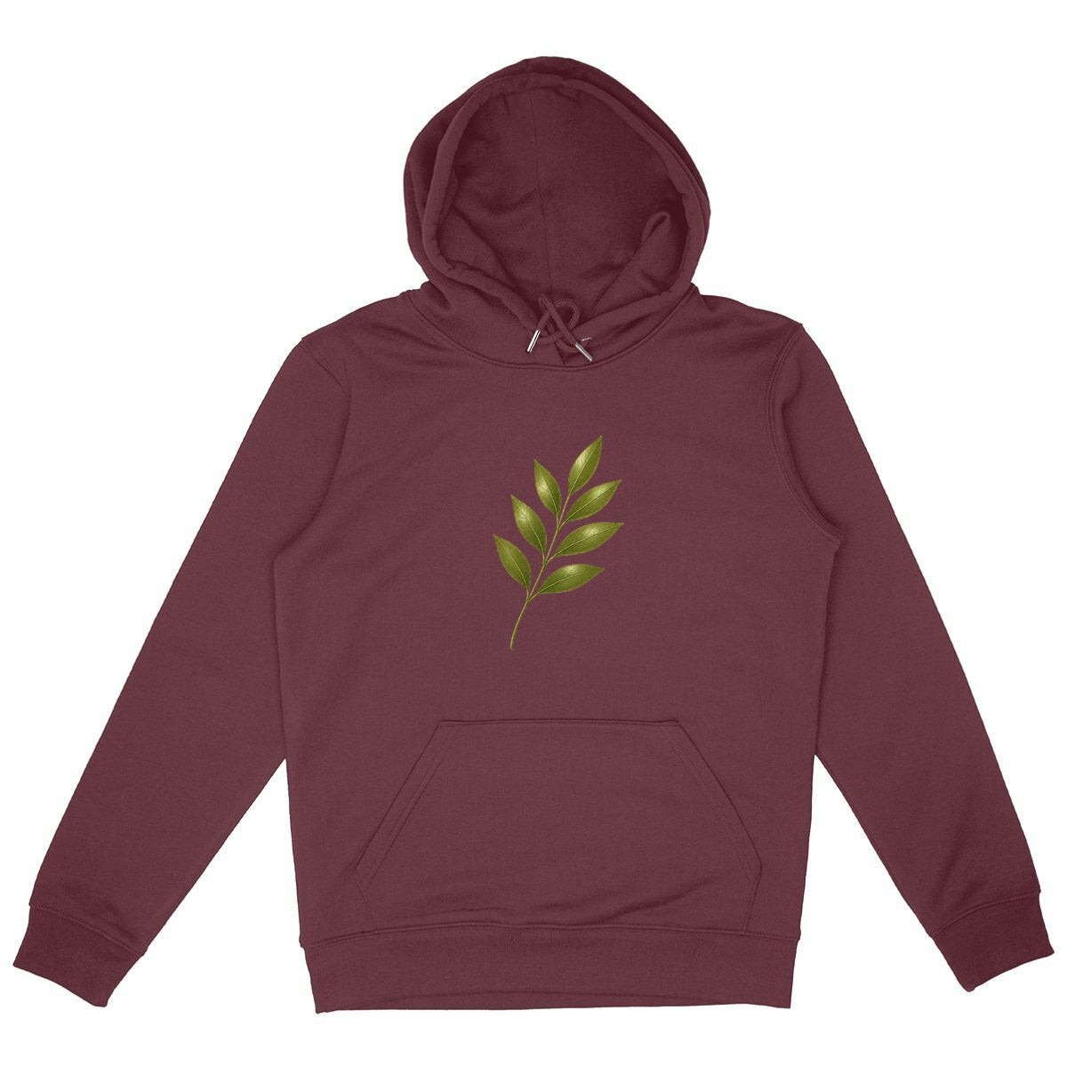Sweat à capuche Epais Unisexe - Éveillez votre amour pour la nature - face_bordeaux