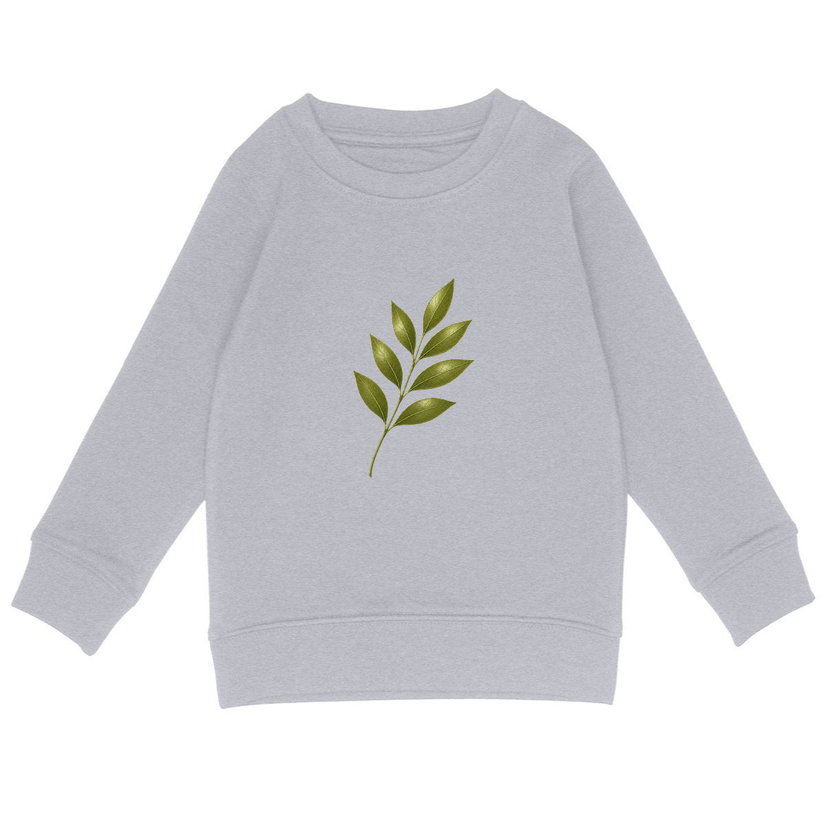 Sweat-shirt Léger Enfant – Célébrez la Fragilité de la Nature - face_gris