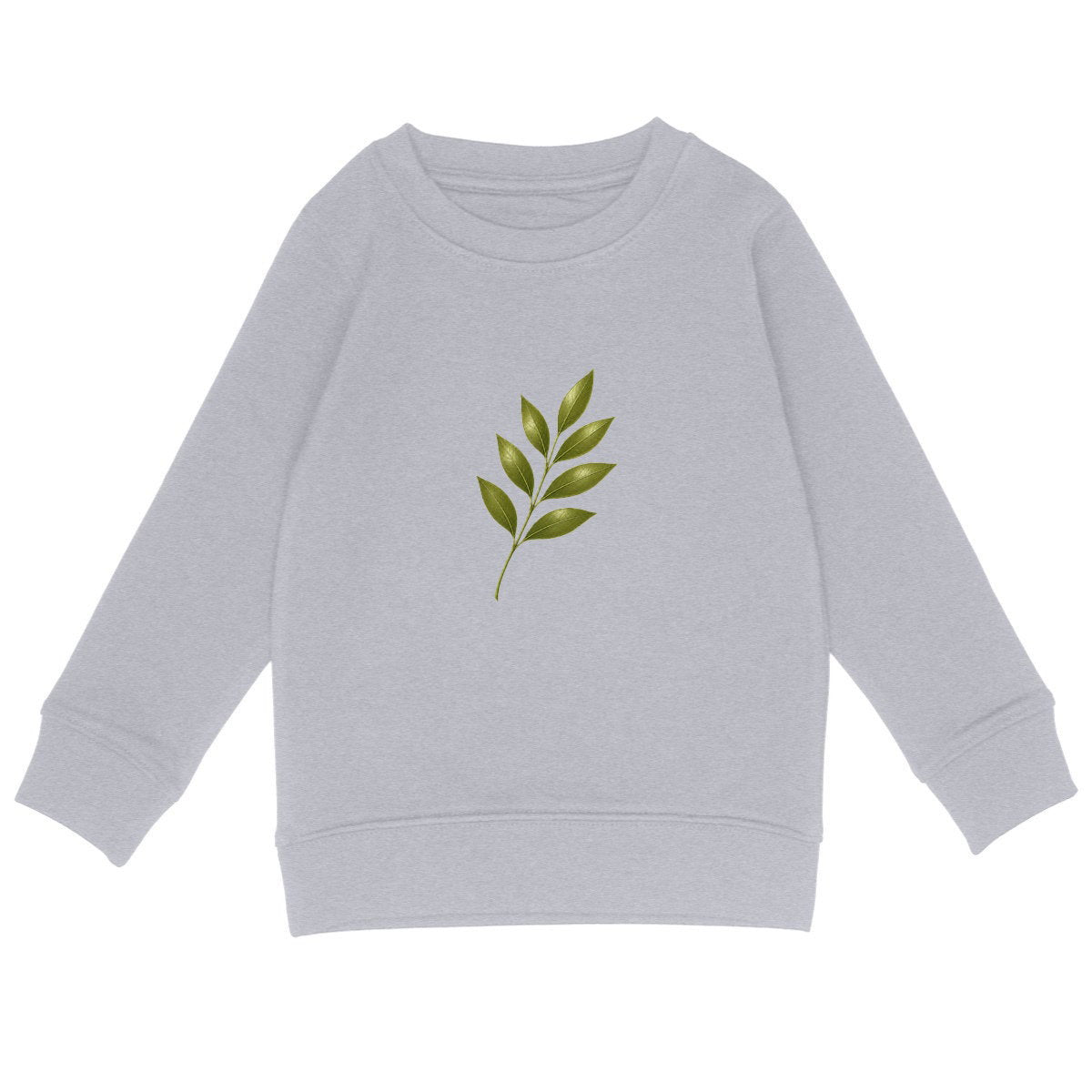 Sweat-shirt Léger Enfant - La Beauté Fragile de la Nature - face_gris