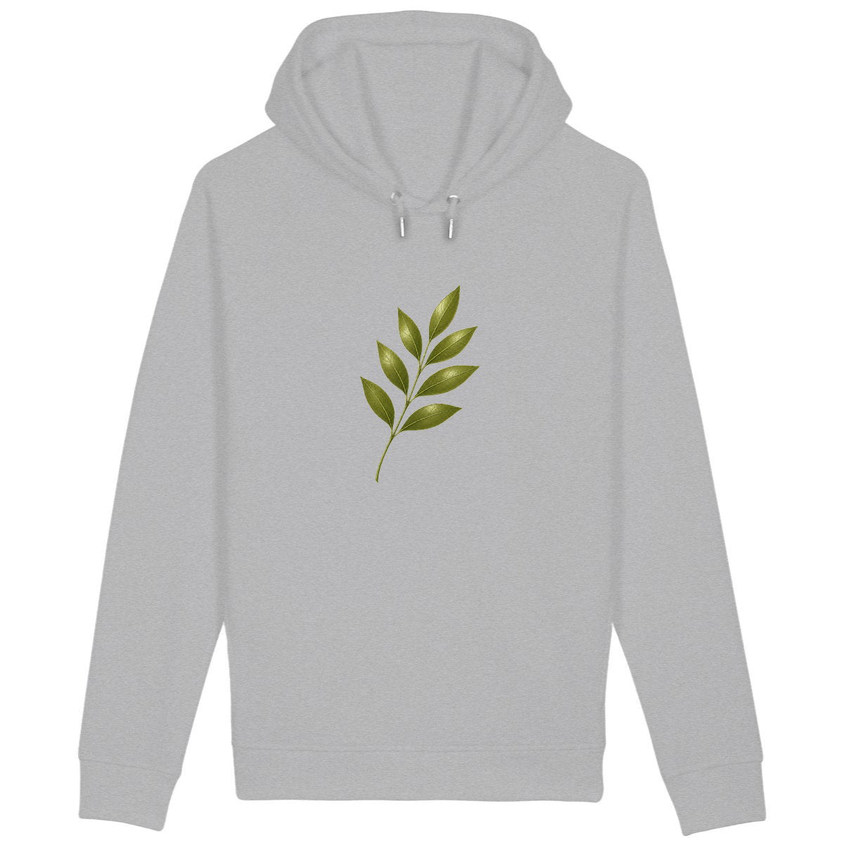 Sweat à capuche avec poches latérales - Nature Fragile - face_gris