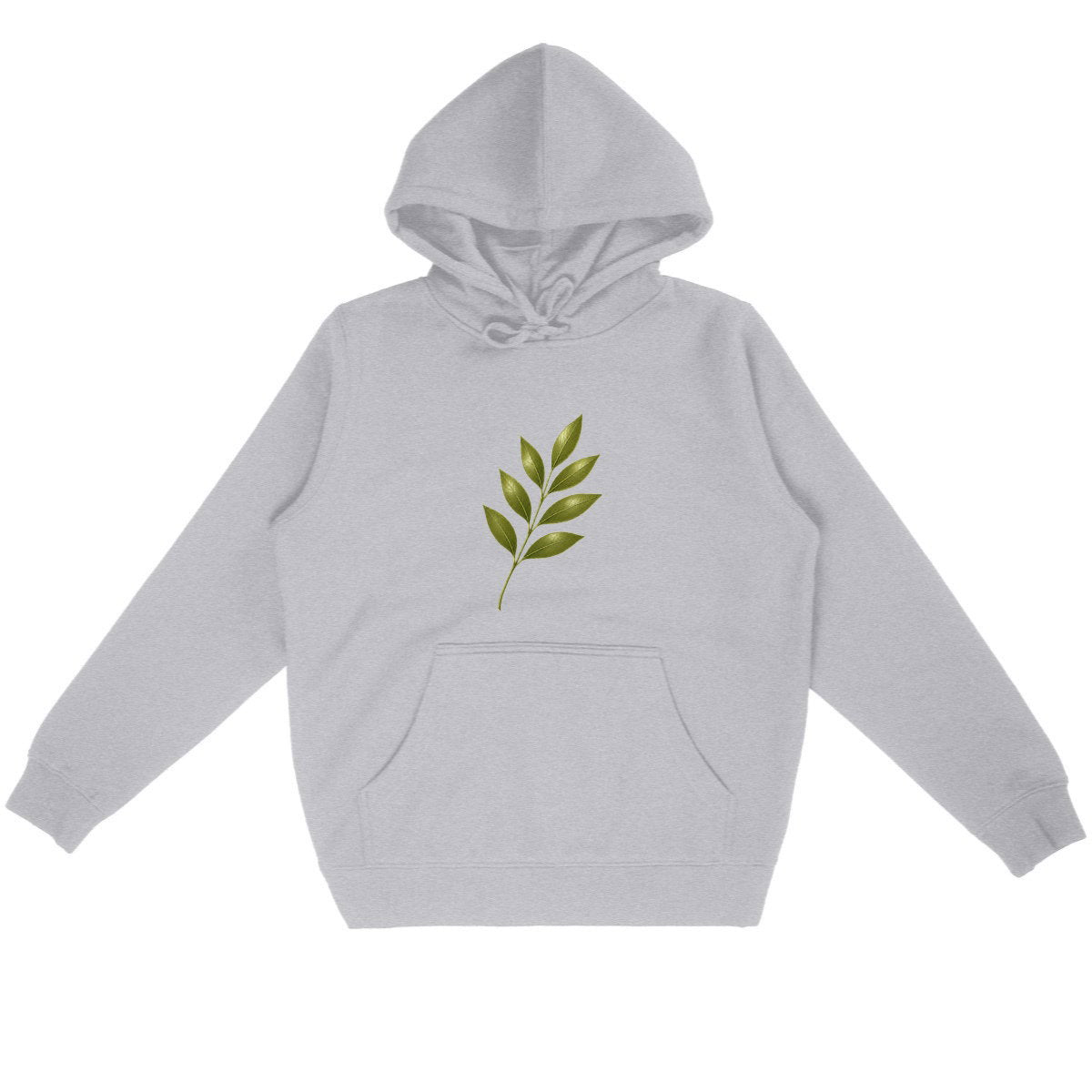 Sweat à capuche Léger Unisexe - Nature Éternelle - face_gris