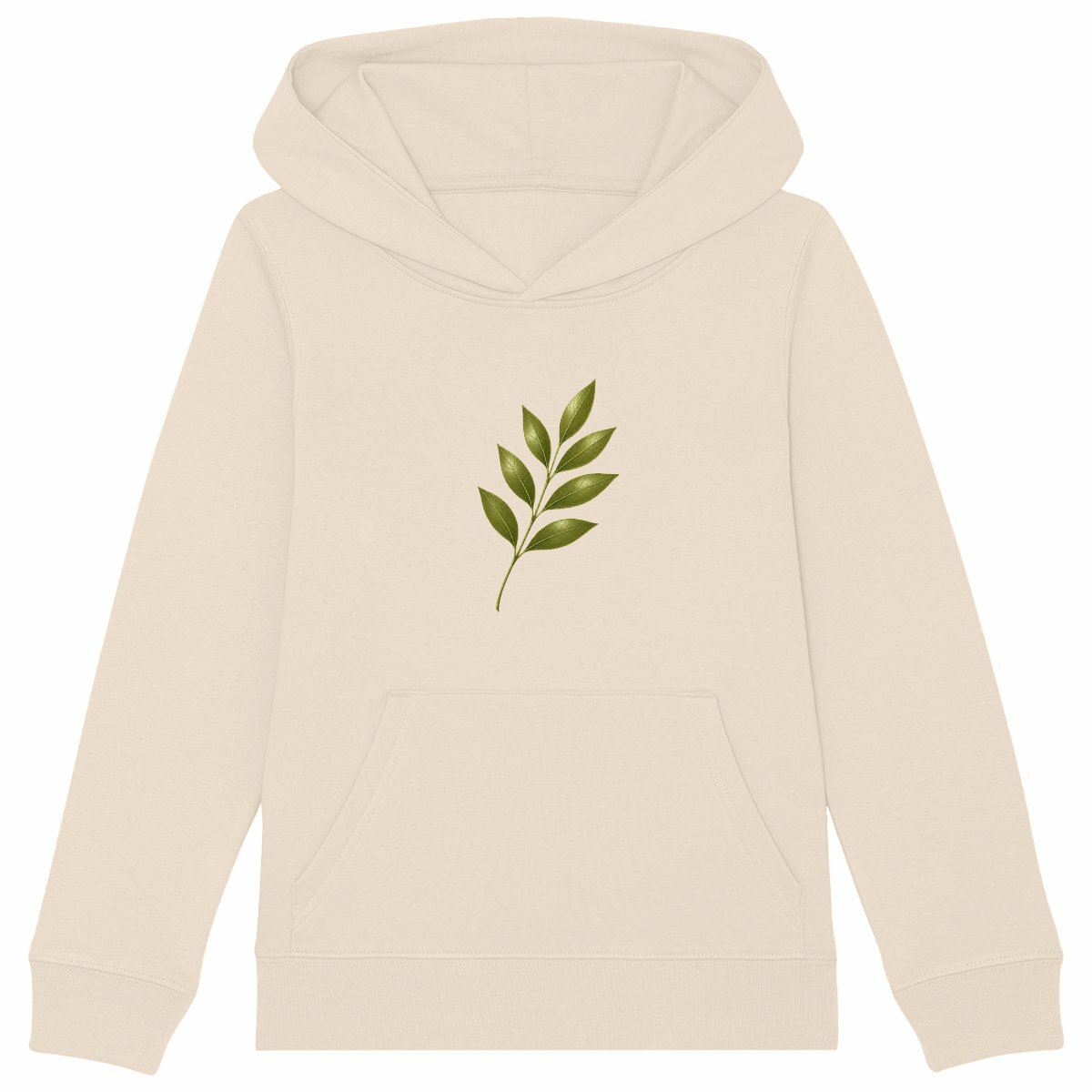 Sweat à capuche Epais Enfant - Nature Fragile et Élégante - face_ivoire