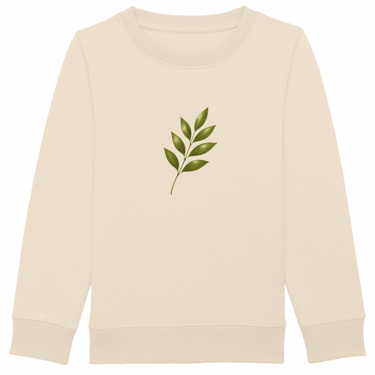 Sweat-shirt Epais Enfant - Nature Fragile et Élégante - face_ivoire