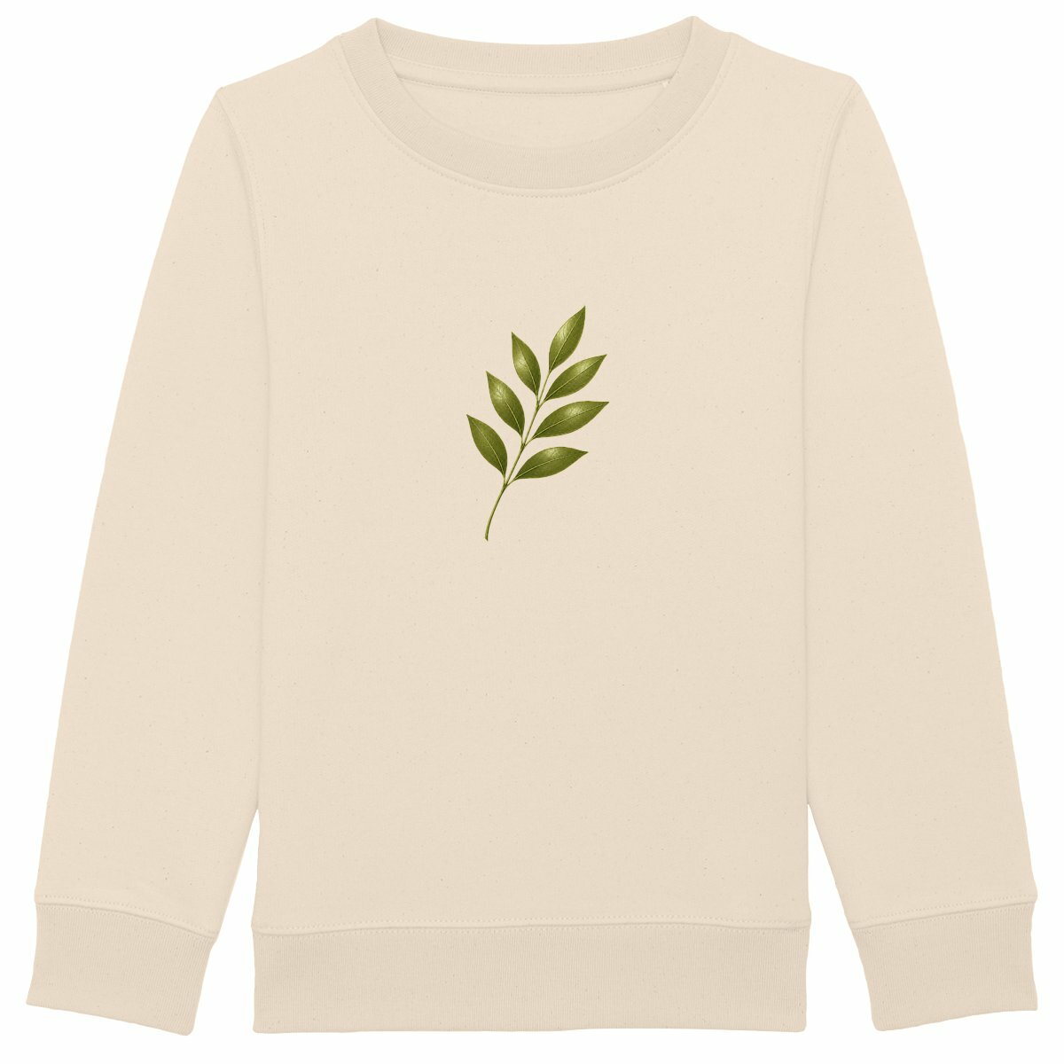 Sweat-shirt Epais Enfant - Nature Fragile et Élégante - face_ivoire