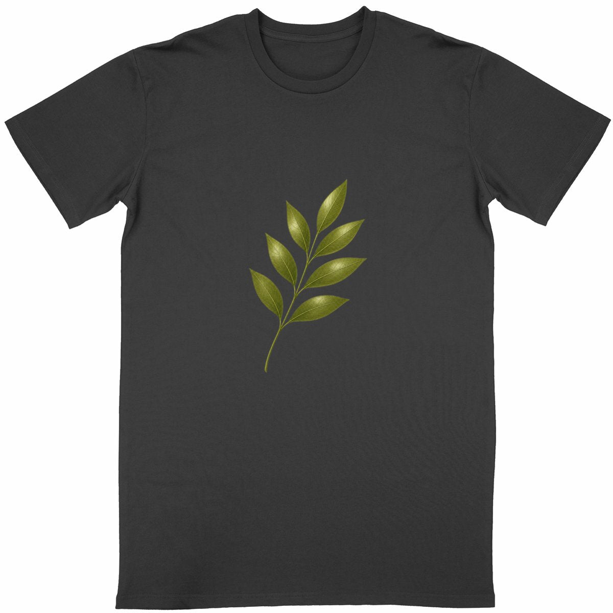 T-shirt Unisexe Classique - Nature Fragile et Élégante - face_noir